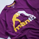 MANTO logo T-SHIRT - Purple